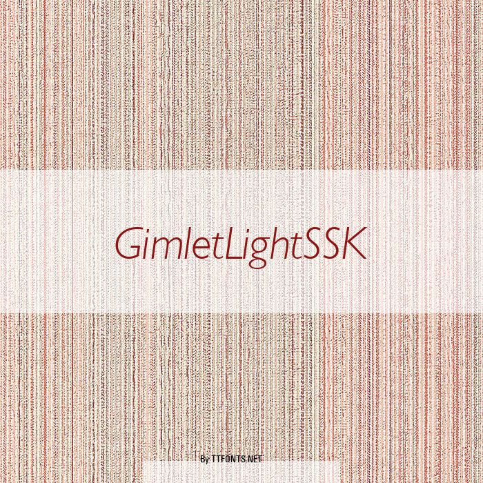 GimletLightSSK example